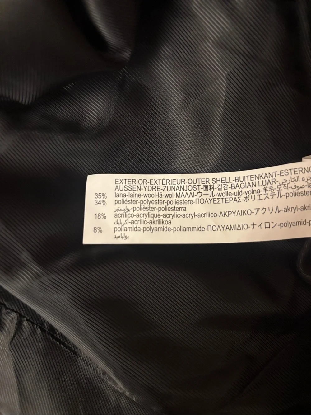 Zara wool blend